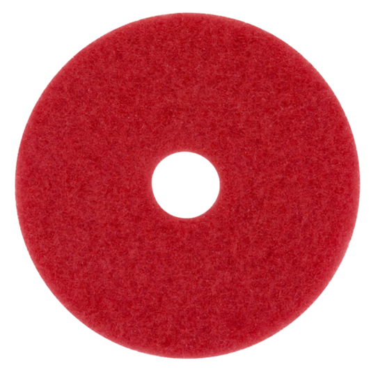 Dustbane Red Buffing Pad - 5/Case
