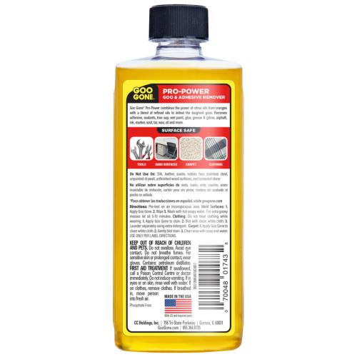 Goo Gone Surface Safe Adhesive Remover - 8 oz