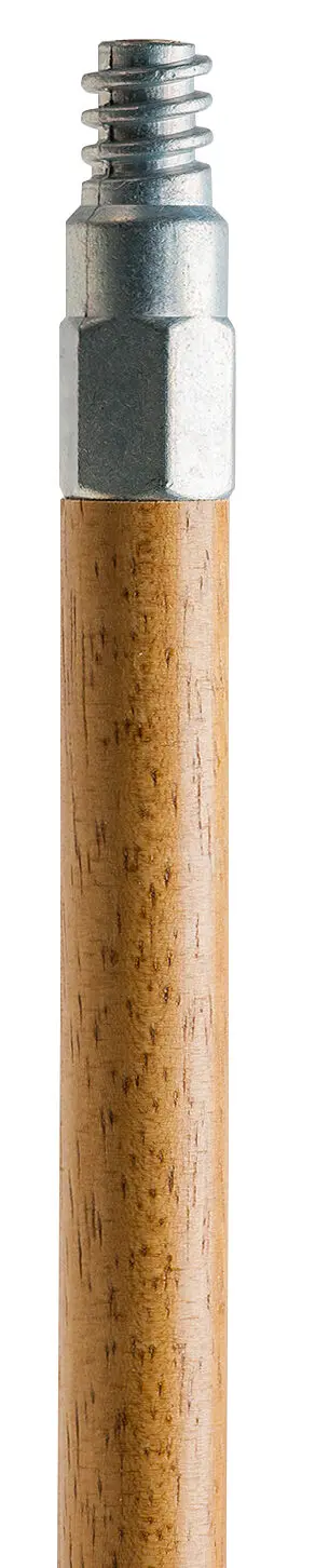 M2 54" x 15/16" Wood Handle w Metal Threads