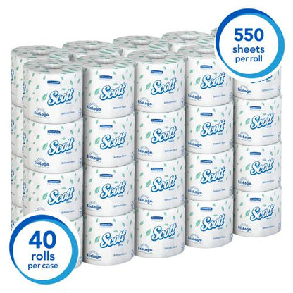 Scott® Essential Standard Roll Bathroom Tissue - (48040)