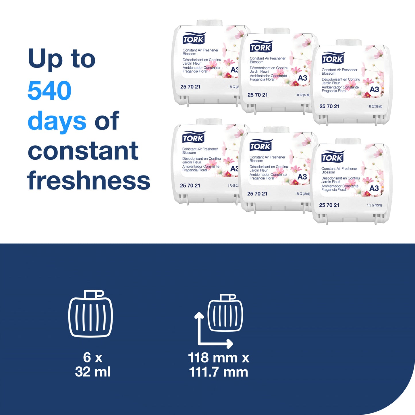 Tork Constant Air Freshener Refill - Blossom A3