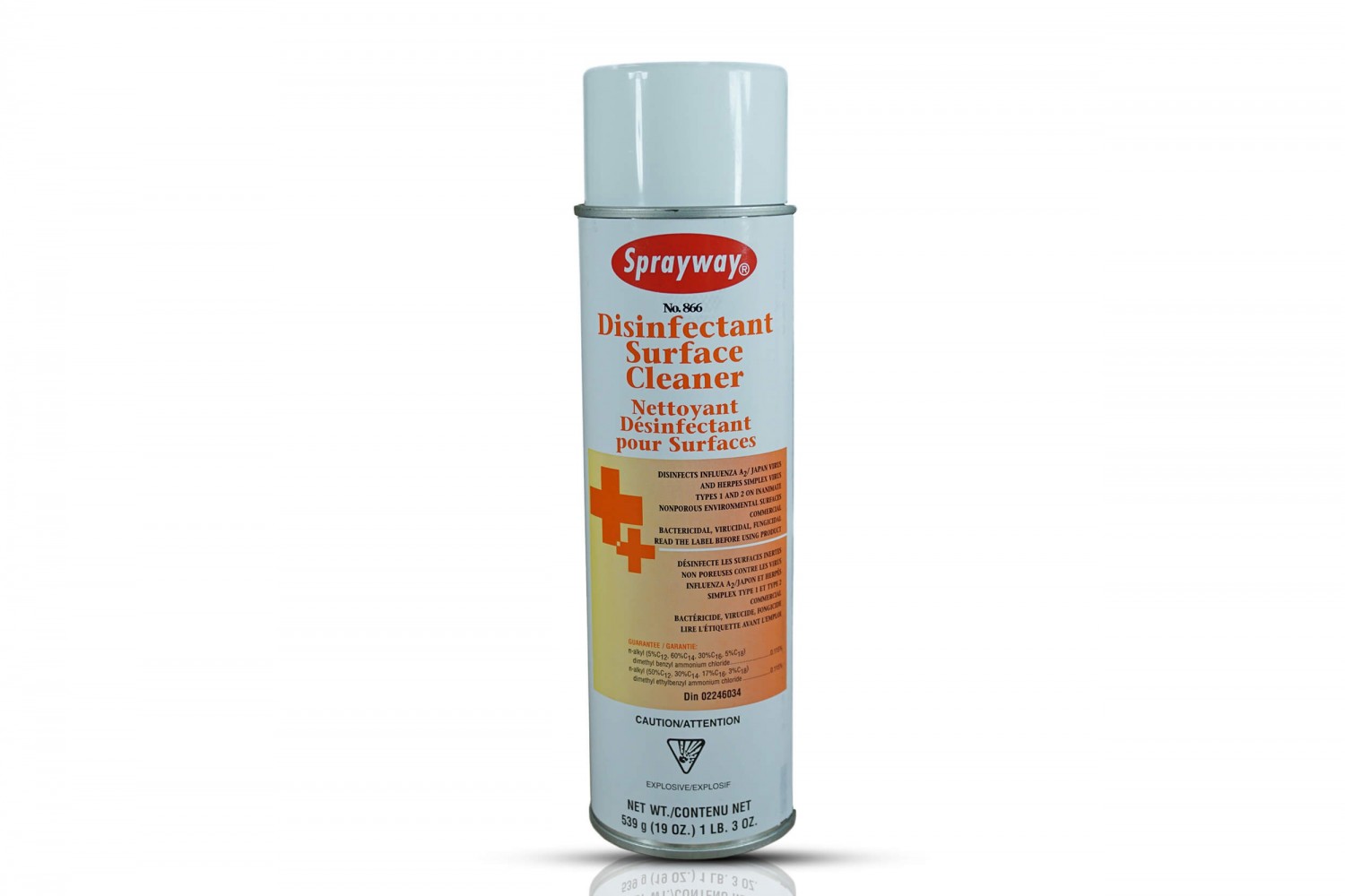 SprayWay® Disinfectant Surface Cleaner Aerosol 20oz – CleanPro Supplies