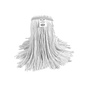 Globe™ Syn-Pro® Narrow Band Wet White Cut End Mop Synthetic