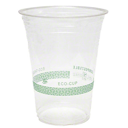 Eco-Packaging® EcoCup 98mm Compostable Cold Cup - 16 oz.