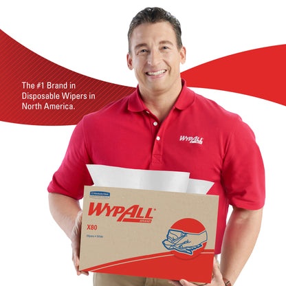 WypAll® X80 Reusable Wipes (41044) - 160 Sheets