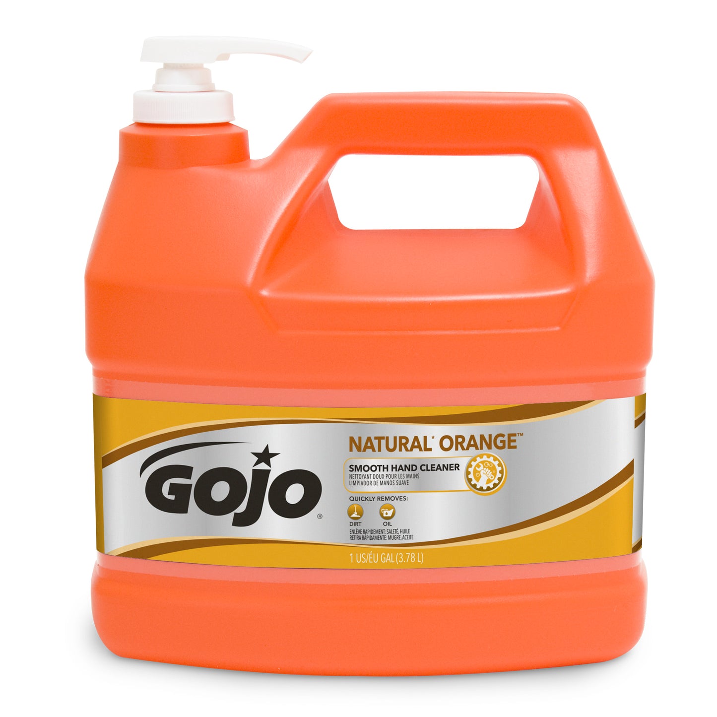 Gojo® Natural Orange® Smooth Hand Cleaner Pump 1 Gal