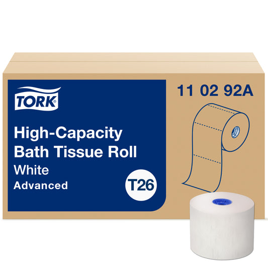 Tork® High-Capacity Toilet Paper Roll White T26