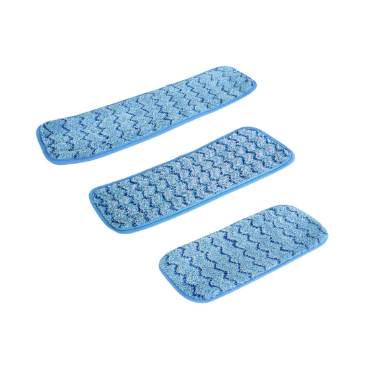 Globe™ Blue Microfiber Wet Pad - 18"L