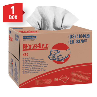 WypAll® X80 Reusable Wipes (41044) - 160 Sheets
