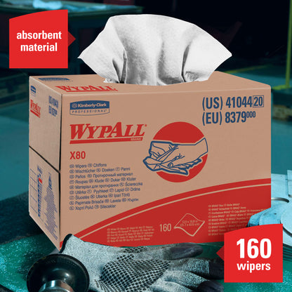 WypAll® X80 Reusable Wipes (41044) - 160 Sheets