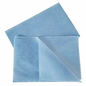 Hospeco SaniWorks® Deluxe Towels Poly/Rayon Blue 13" x 21" 1/4 Fold - 100/Case