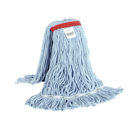 Globe™ Syn-Pro® Synthetic Narrow Band Wet Blue Looped End Mop