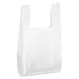 Non-Woven Bag White 12x7x22 - 500/Case