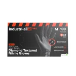 Industrial-All Black Nitrile Gloves 8Mil