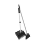 Globe™ Heavy-Duty Lobby Dustpan with Wheels and Lobby Broom Combo