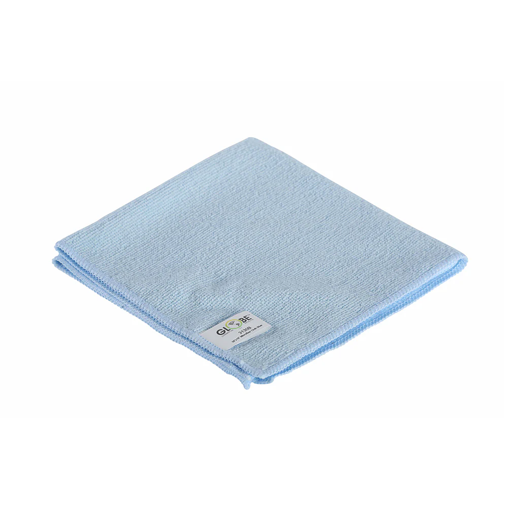 Globe™ Microfibre Cloths 14" x 14" - 10/Pack