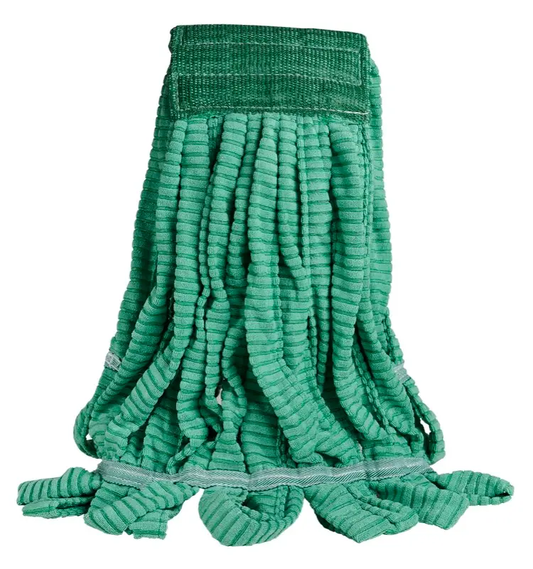M2 Microfiber Tube Mop - Medium - Green