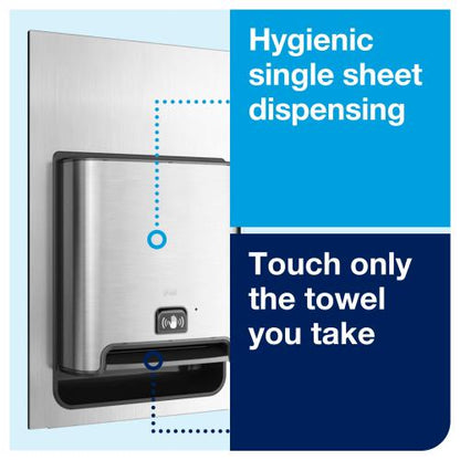 Tork Matic® Paper Hand Towel Roll Dispenser with Intuition Sensor Stainless Steel H1