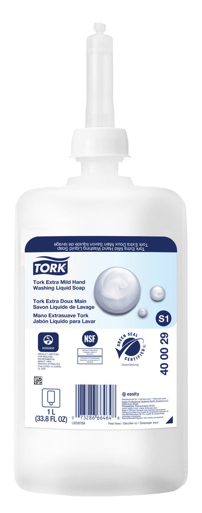 Tork Extra Mild Hand Washing Liquid Soap 1L