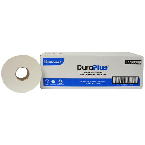 DuraPlus® Mini Jumbo Bathroom Tissue 650'