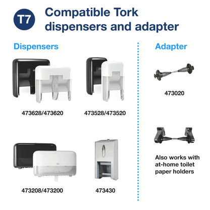 Tork OptiServe® Coreless Toilet Paper White T7