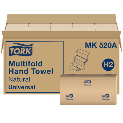Tork® Universal Multifold Hand Towel Natural H2