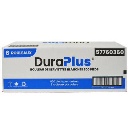 DuraPlus® Hardwound Roll Towel 800' White