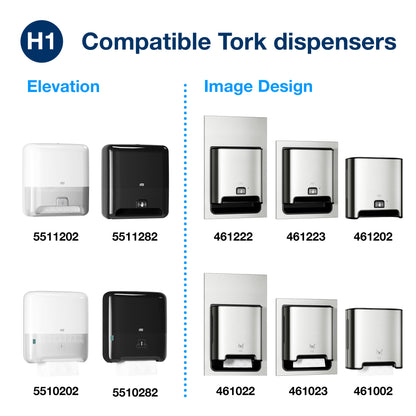 Tork® Hand Towel White H1 1Ply