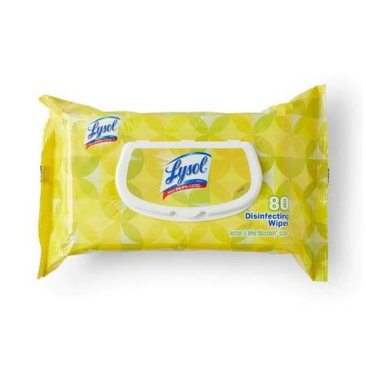 Lysol Multi-Surface Disinfecting Wipes Citrus Scent 80/flat 1-Pack - Discontinued