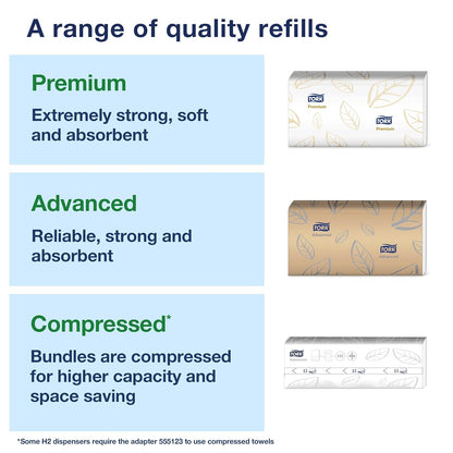 Tork Xpress® Mini Multifold Hand Towel Dispenser White H2