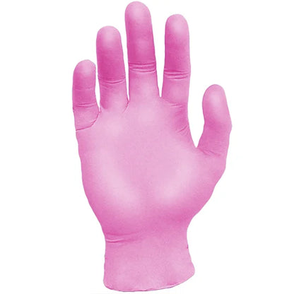 RONCO Touch - Pink Nitrile Examination Gloves 3.5 Mil